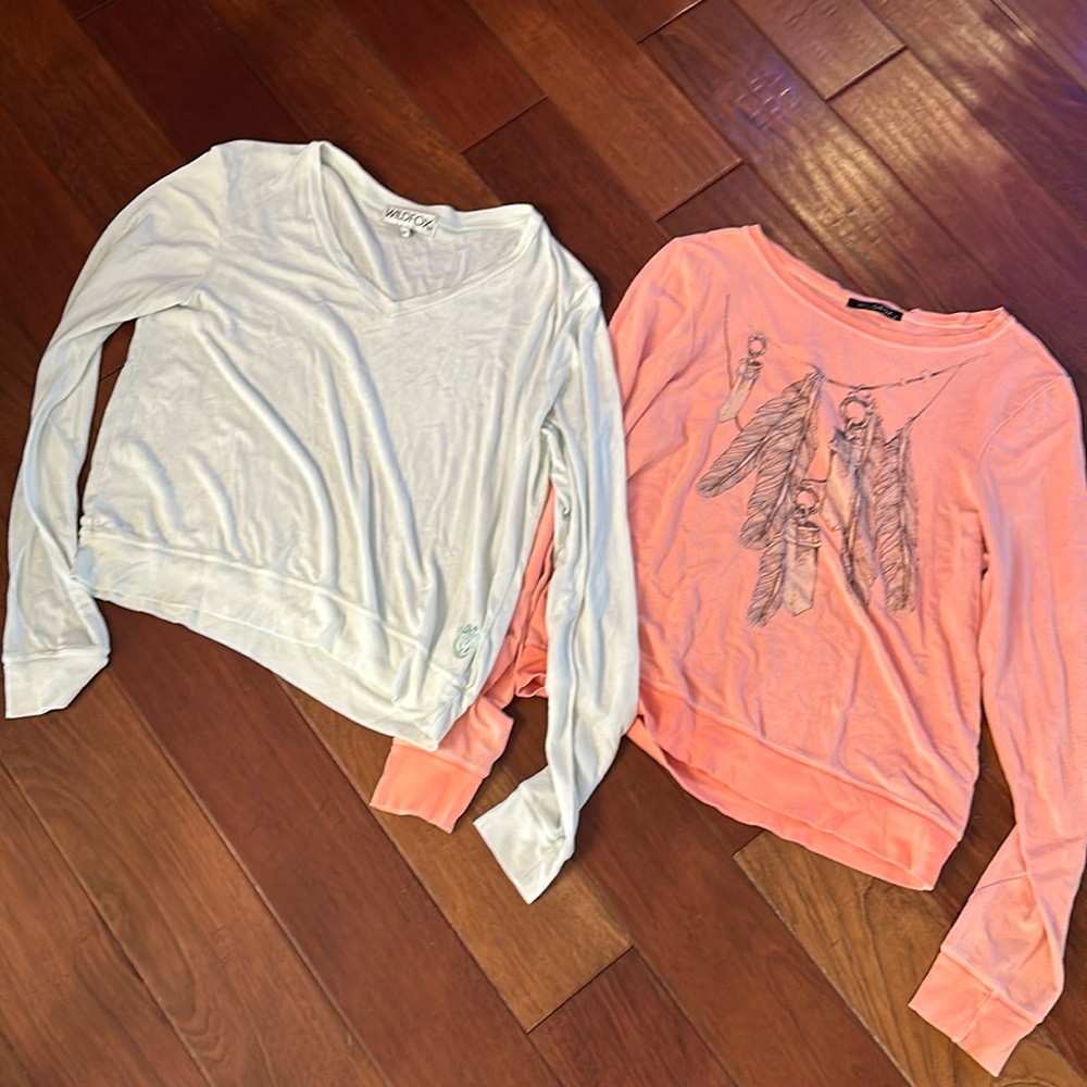 Two Wildfox Baggy jumpers